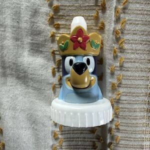 Flower Crown Bluey Good To Grow Plastic TOPPER Lid Queen Juice